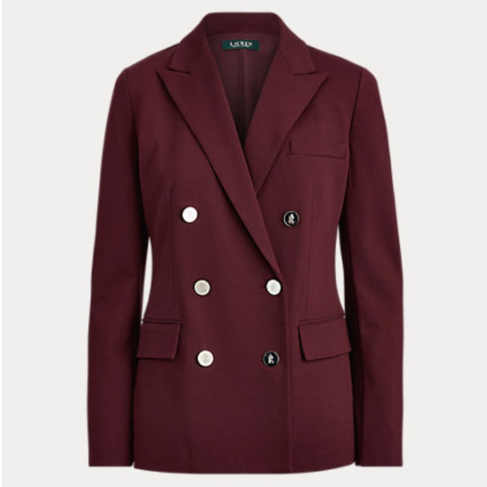 Ponte Double-Breasted Blazer